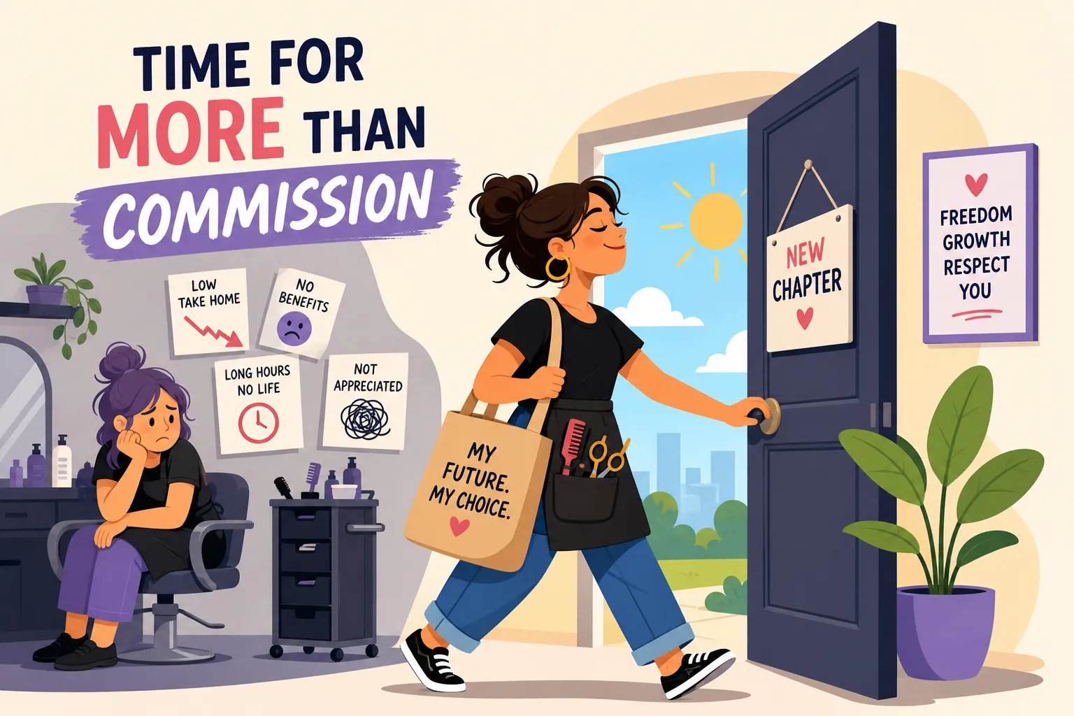 9 Clear Signs It's Time to Leave Your Commission Salon