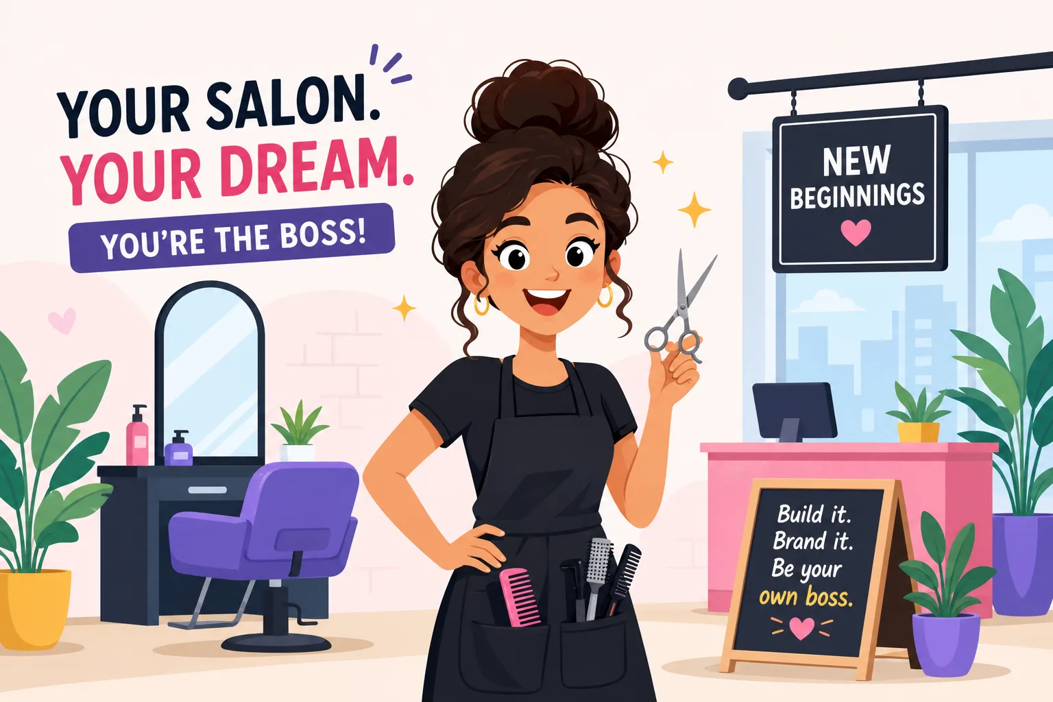 How Licensed Cosmetologists Can Start Their Own Salon