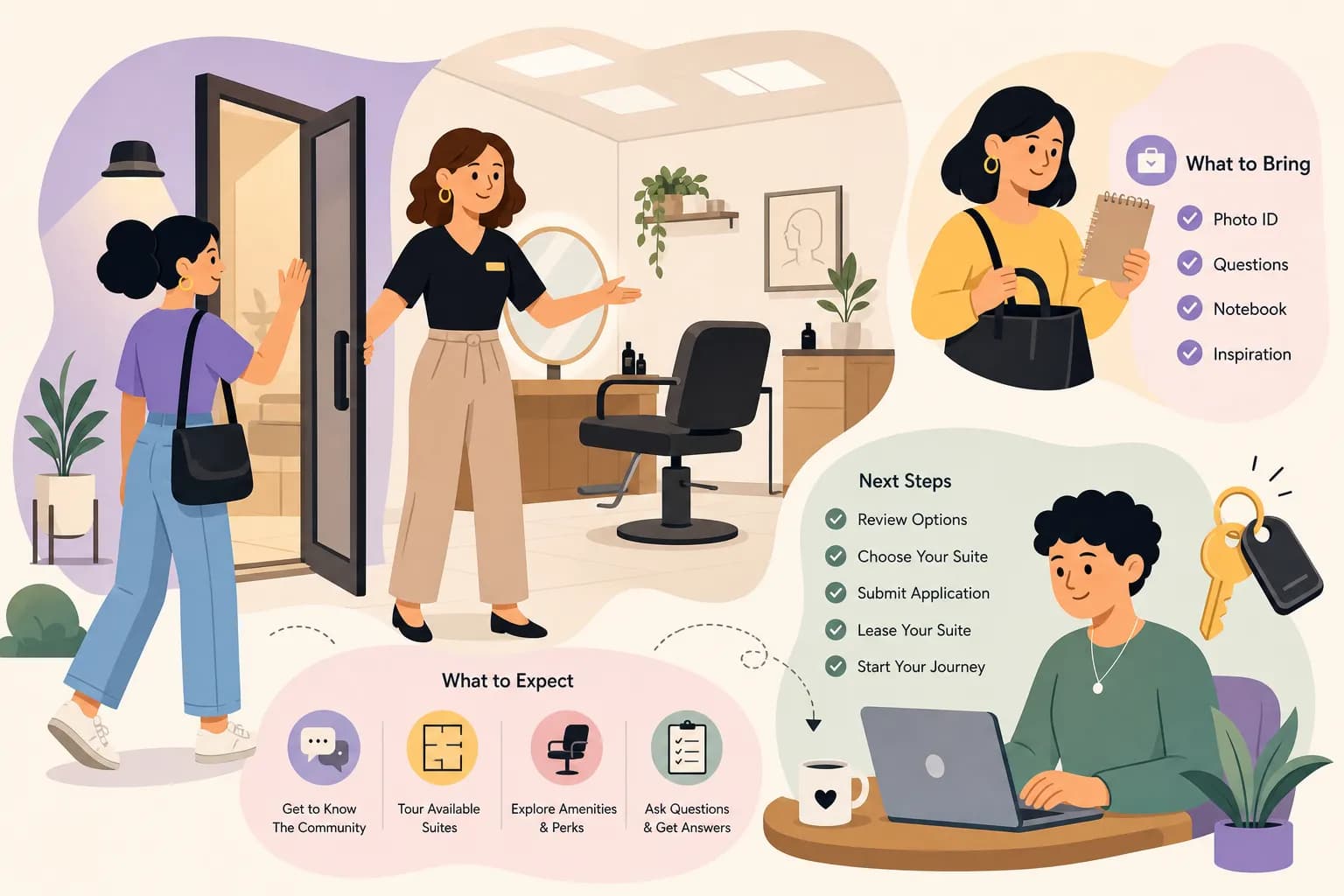 How to Book a Cosmo Salon Studios Tour (Step-by-Step)