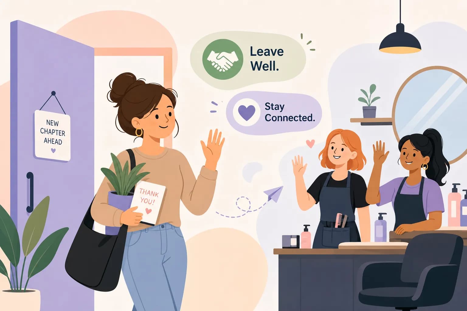 How to Quit Your Salon Job Without Burning Bridges