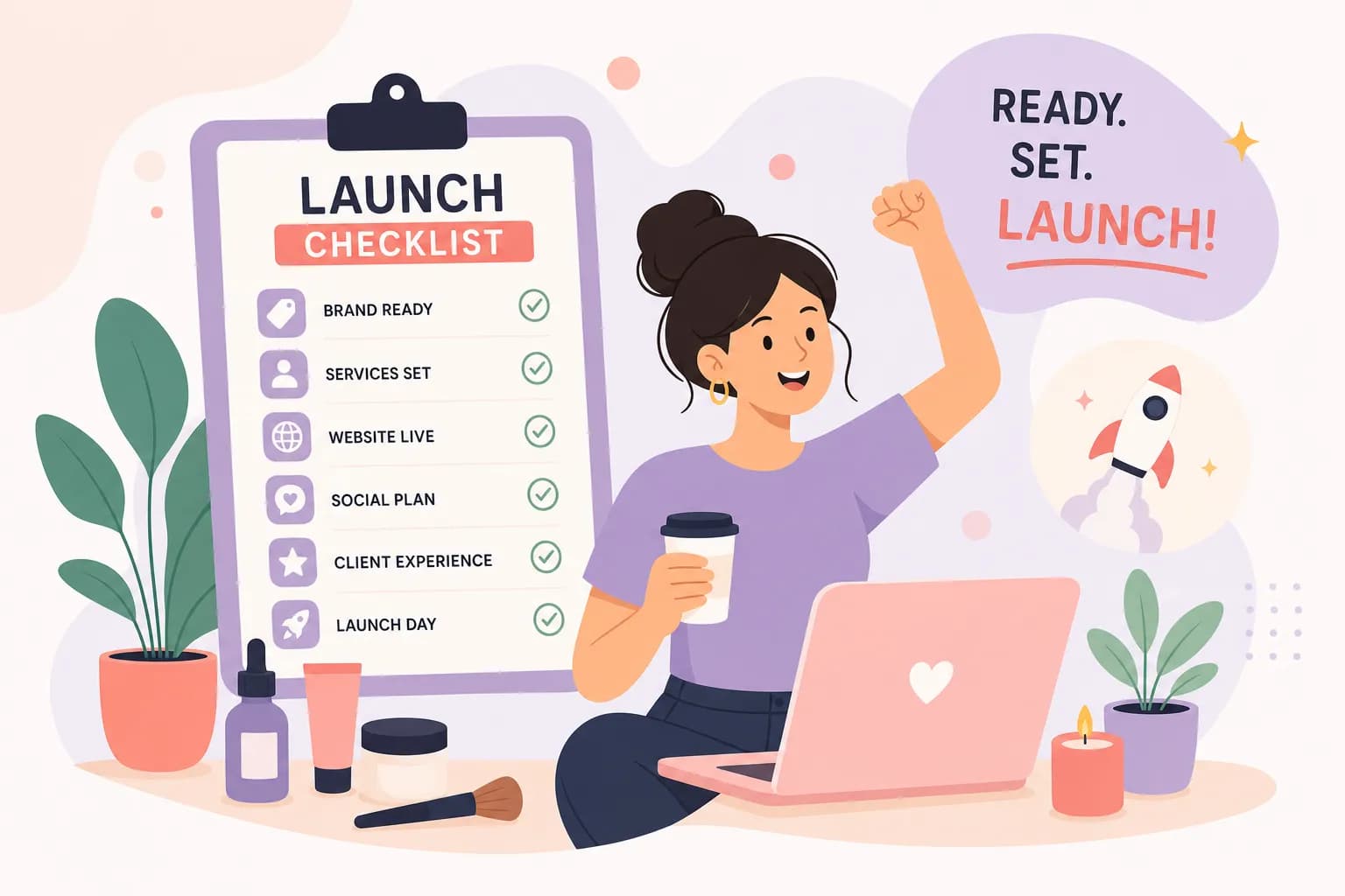 The Complete Launch Checklist for Independent Beauty Pros