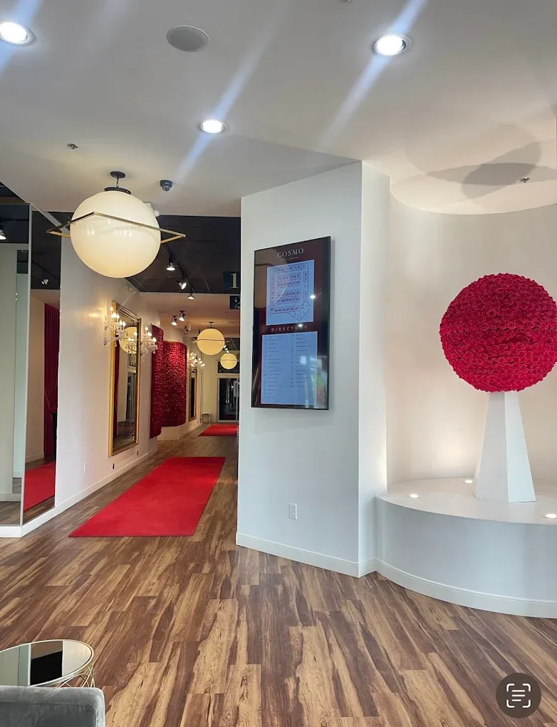 Suite hallway at Cosmo Salon Studios Canton