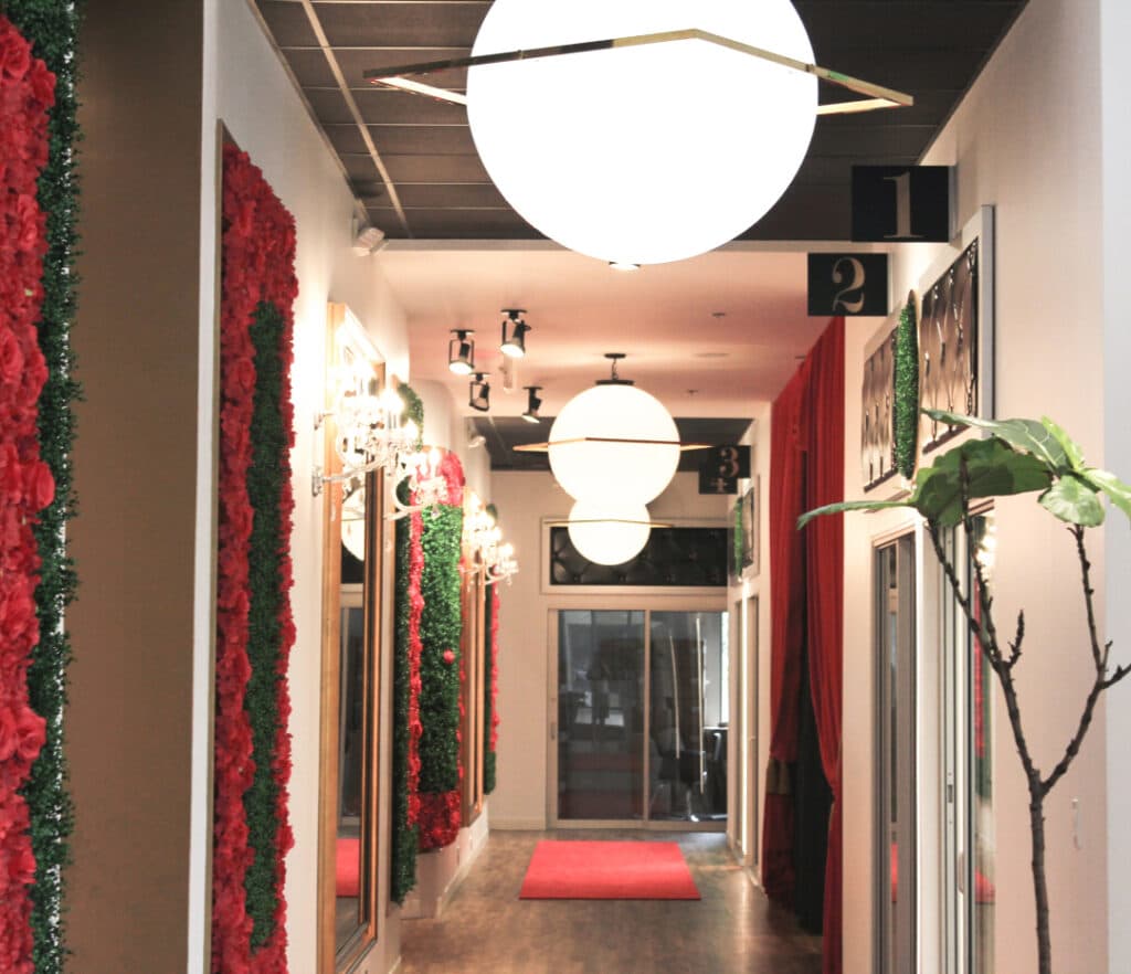 Salon suite design inspiration inside Cosmo Salon Studios